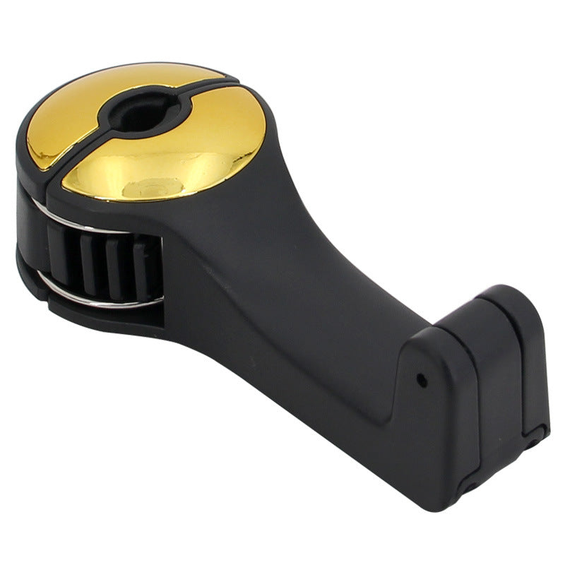 Car Headrest Phone Mount & Bag Hook β 2-in-1 Design