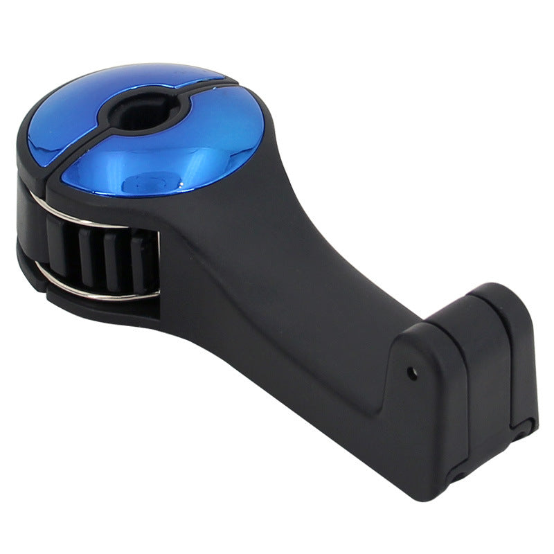 Car Headrest Phone Mount & Bag Hook β 2-in-1 Design