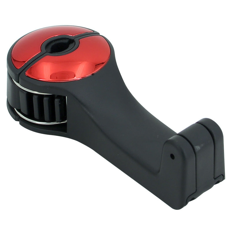 Car Headrest Phone Mount & Bag Hook β 2-in-1 Design