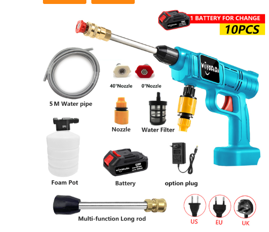 18V Portable Cordless High-Pressure Washer