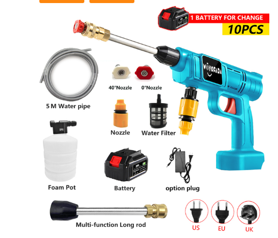 18V Portable Cordless High-Pressure Washer