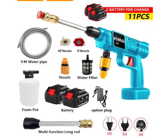 18V Portable Cordless High-Pressure Washer