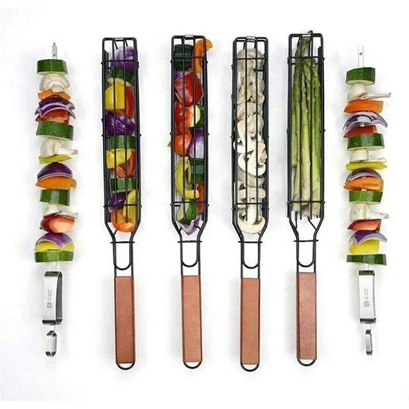Dual-Tone Grill Tongs
