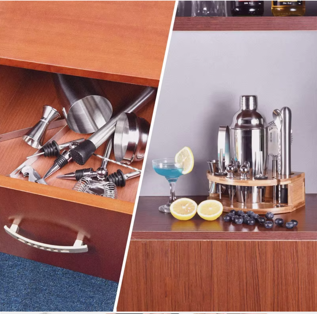 Premium Bartender Cocktail Shaker Set