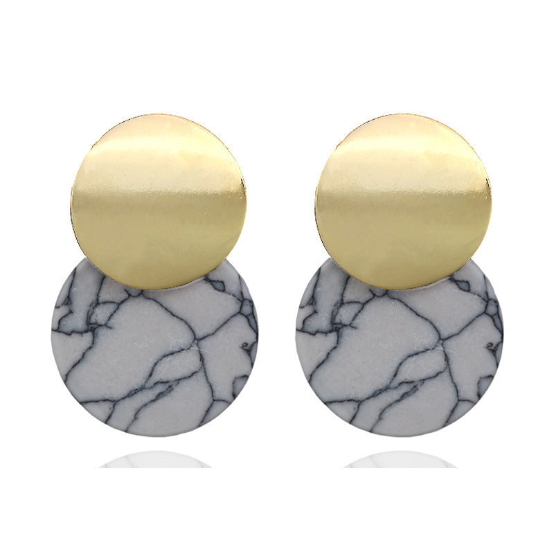 Ocean Mist | Elegant Turquoise Dangle Earrings