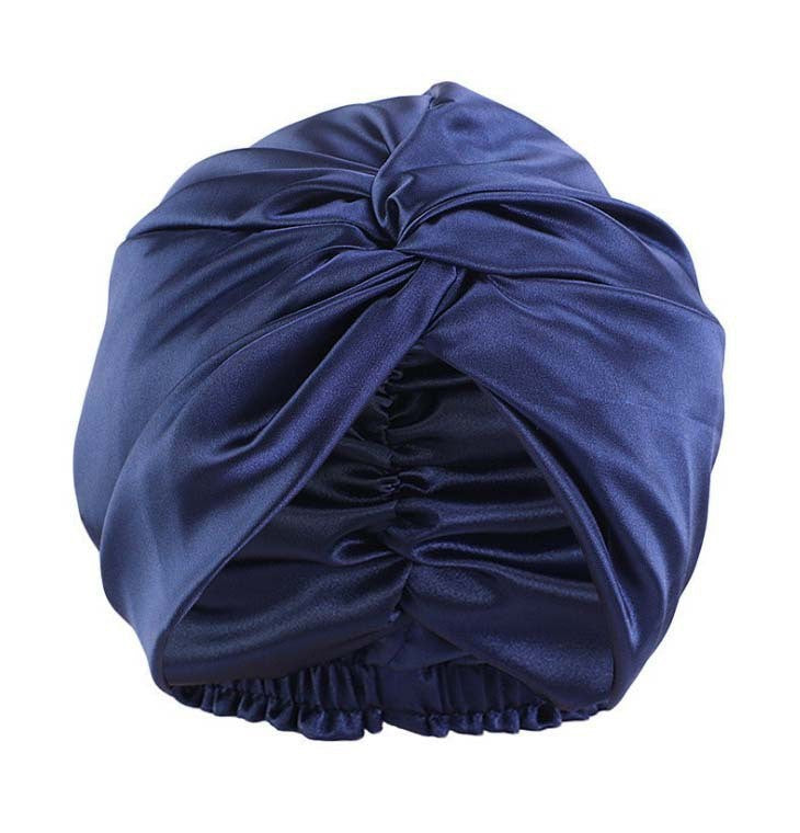 Double-Layer Silk Sleep Bonnet