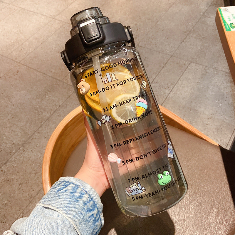 2000ml Large-Capacity Water Bottle