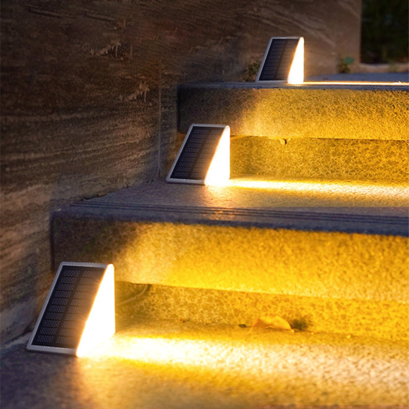Solar Powered Stair Lighting