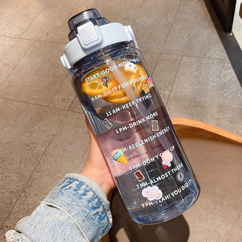 2000ml Large-Capacity Water Bottle