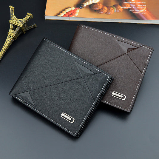 Urban Classic – Slimline Trifold Leather Wallet