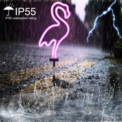 Enchanted Flamingo Garden Lights