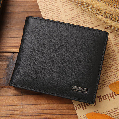 Vintage Luxe Leather Wallet