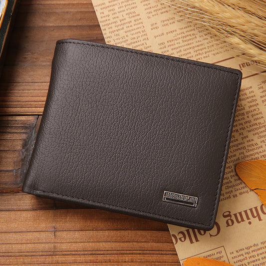 Vintage Luxe Leather Wallet
