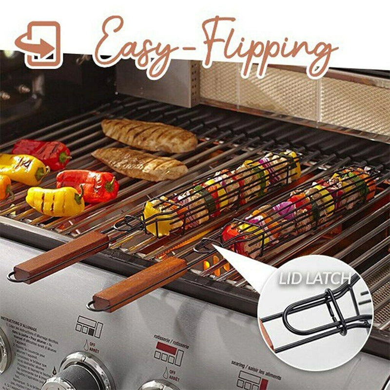 Dual-Tone Grill Tongs