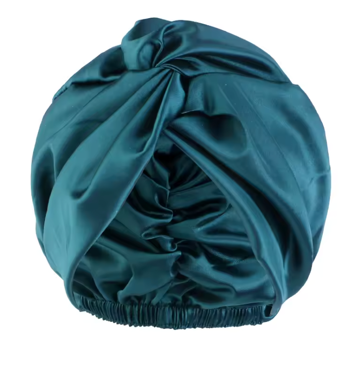 Double-Layer Silk Sleep Bonnet
