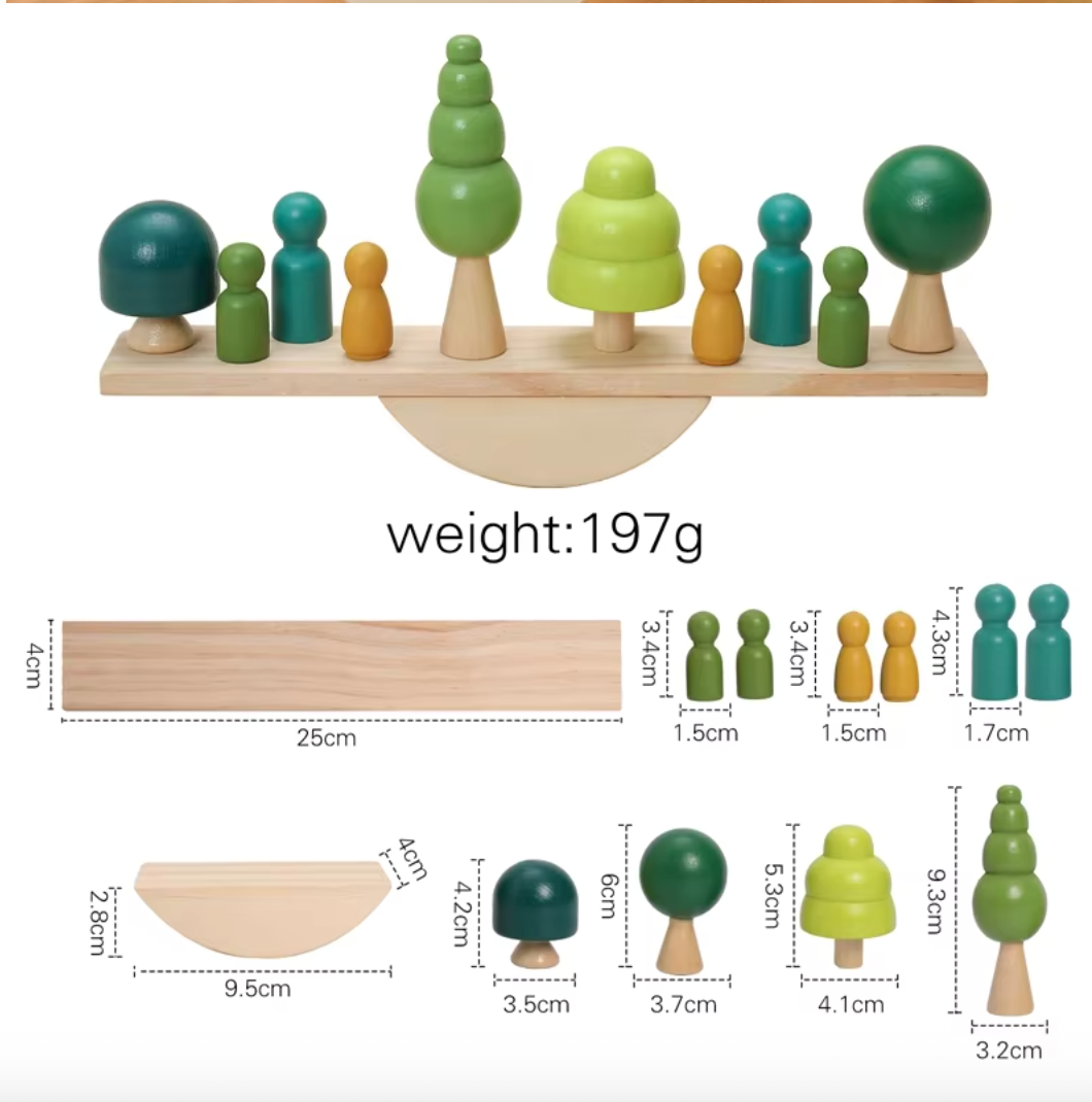 Forest Friends Wooden Stacking Toy