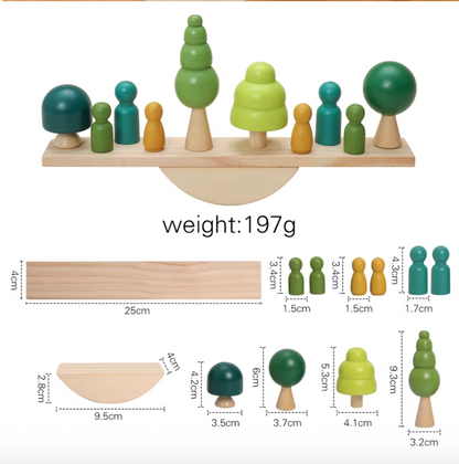 Forest Friends Wooden Stacking Toy