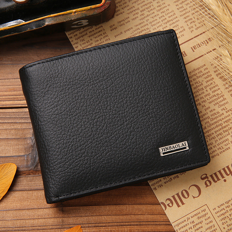 Vintage Luxe Leather Wallet