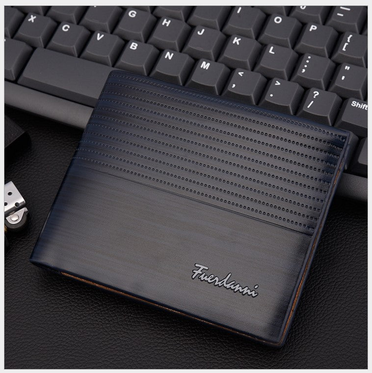 Slim Trifold Wallet – Large Capacity for Men