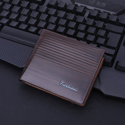 Slim Trifold Wallet – Large Capacity for Men