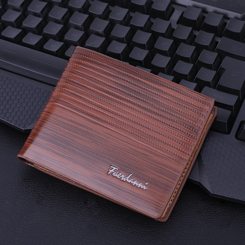 Slim Trifold Wallet – Large Capacity for Men