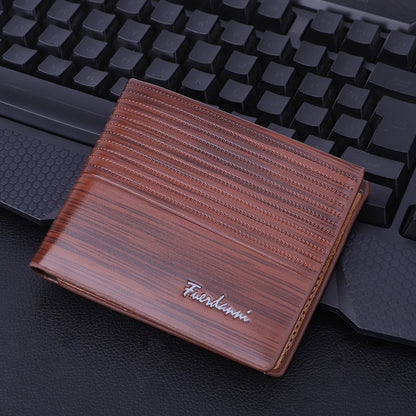 Slim Trifold Wallet – Large Capacity for Men