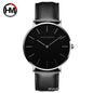 Hannah Martin CH02 Quartz Men Waterproof Leather Wristwatch