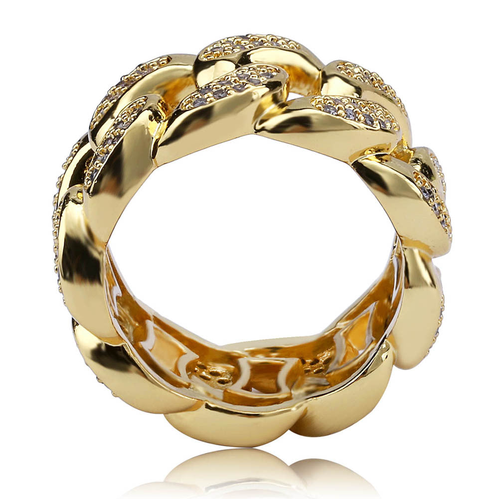 Bold Cuban Link Ring | Men's Collection