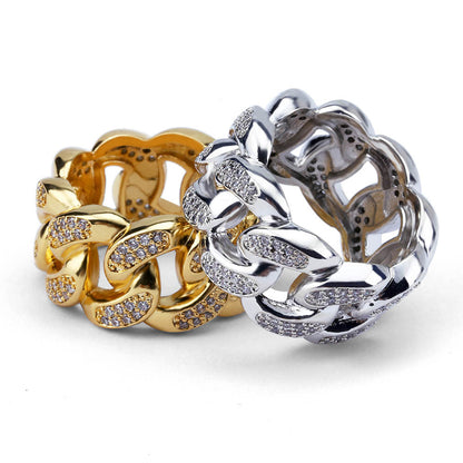 Bold Cuban Link Ring | Men's Collection