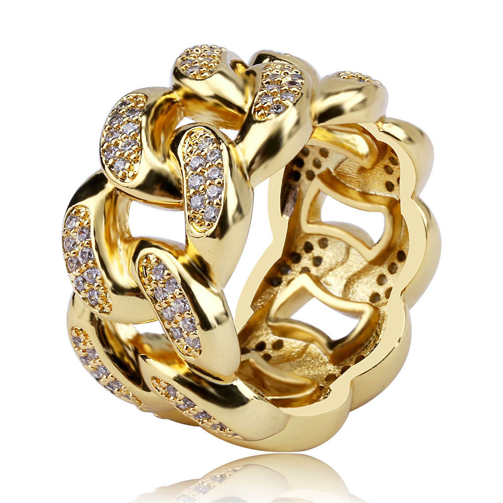 Bold Cuban Link Ring | Men's Collection