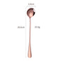Elegant Stainless Steel Cocktail Spoon and Ice Scoop Set
