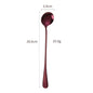 Elegant Stainless Steel Cocktail Spoon and Ice Scoop Set