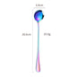 Elegant Stainless Steel Cocktail Spoon and Ice Scoop Set