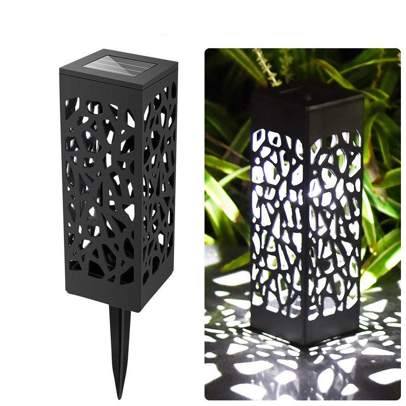 Geometric Lattice Outdoor Lantern
