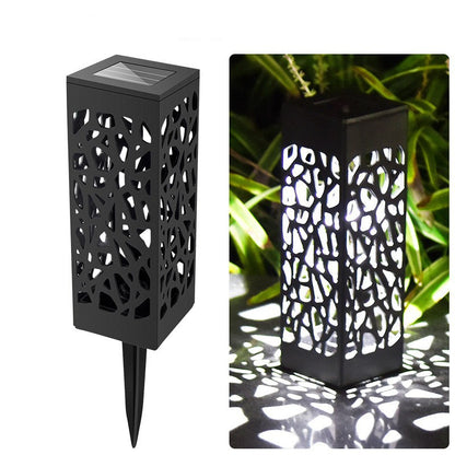 Geometric Lattice Outdoor Lantern