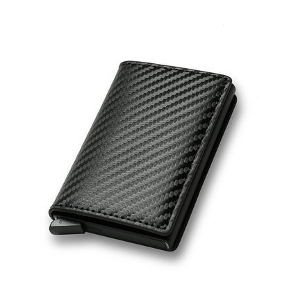 Minimalist Carbon Fiber Wallet with RFID Protection