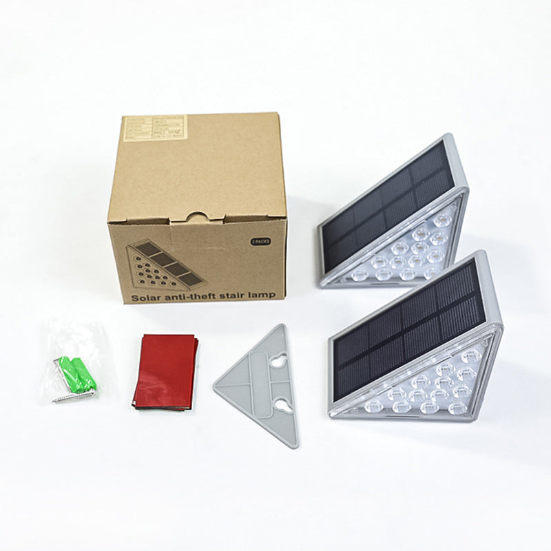 Solar Powered Stair Lighting