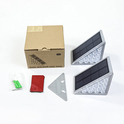Solar Powered Stair Lighting