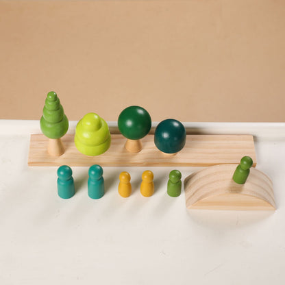 Forest Friends Wooden Stacking Toy