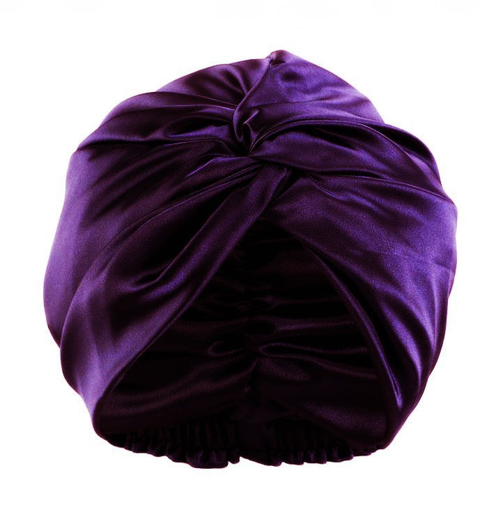 Double-Layer Silk Sleep Bonnet