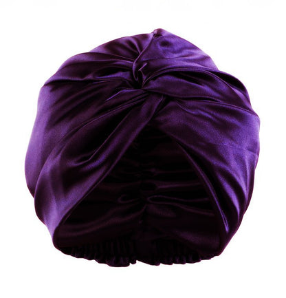 Double-Layer Silk Sleep Bonnet