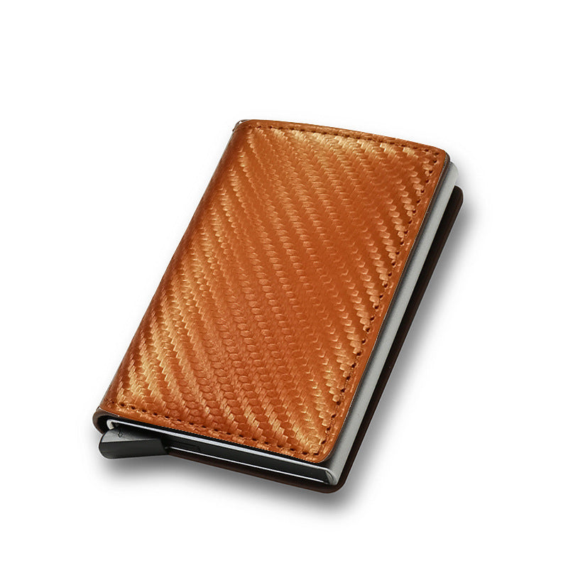 Minimalist Carbon Fiber Wallet with RFID Protection