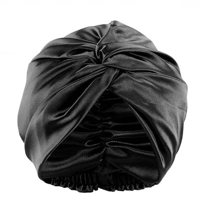 Double-Layer Silk Sleep Bonnet