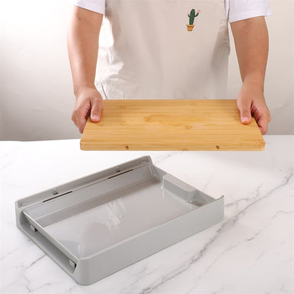 Chopping Board With Tray