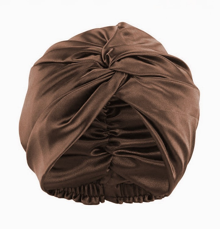 Double-Layer Silk Sleep Bonnet