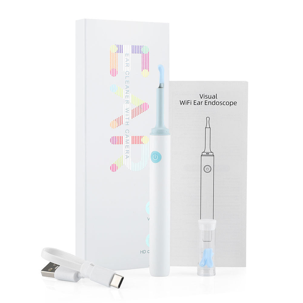 Wireless HD Otoscope - Advanced Ear Examination & Cleaning Tool