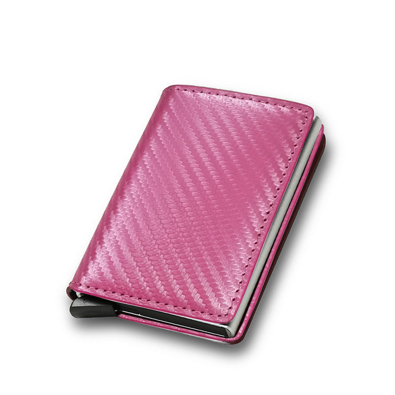 Minimalist Carbon Fiber Wallet with RFID Protection
