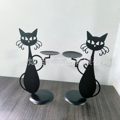 Amazon Black Cat Candle Holder