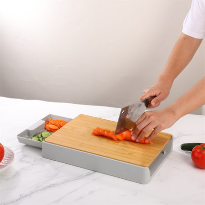 Chopping Board With Tray