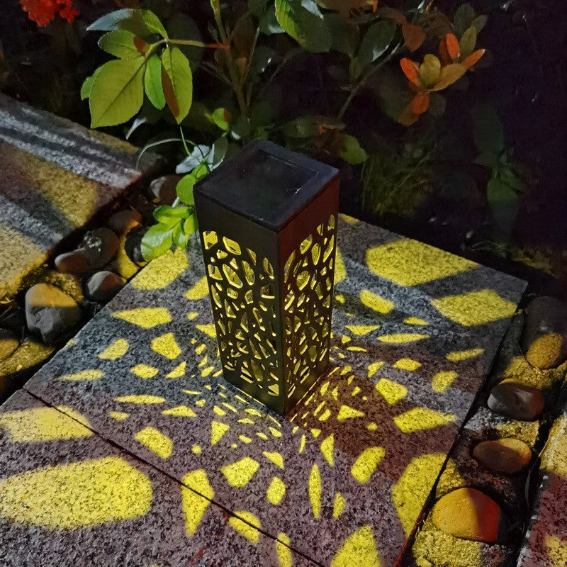 Geometric Lattice Outdoor Lantern